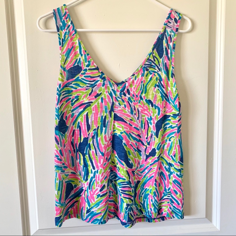 Lilly Pulitzer multi color tank top